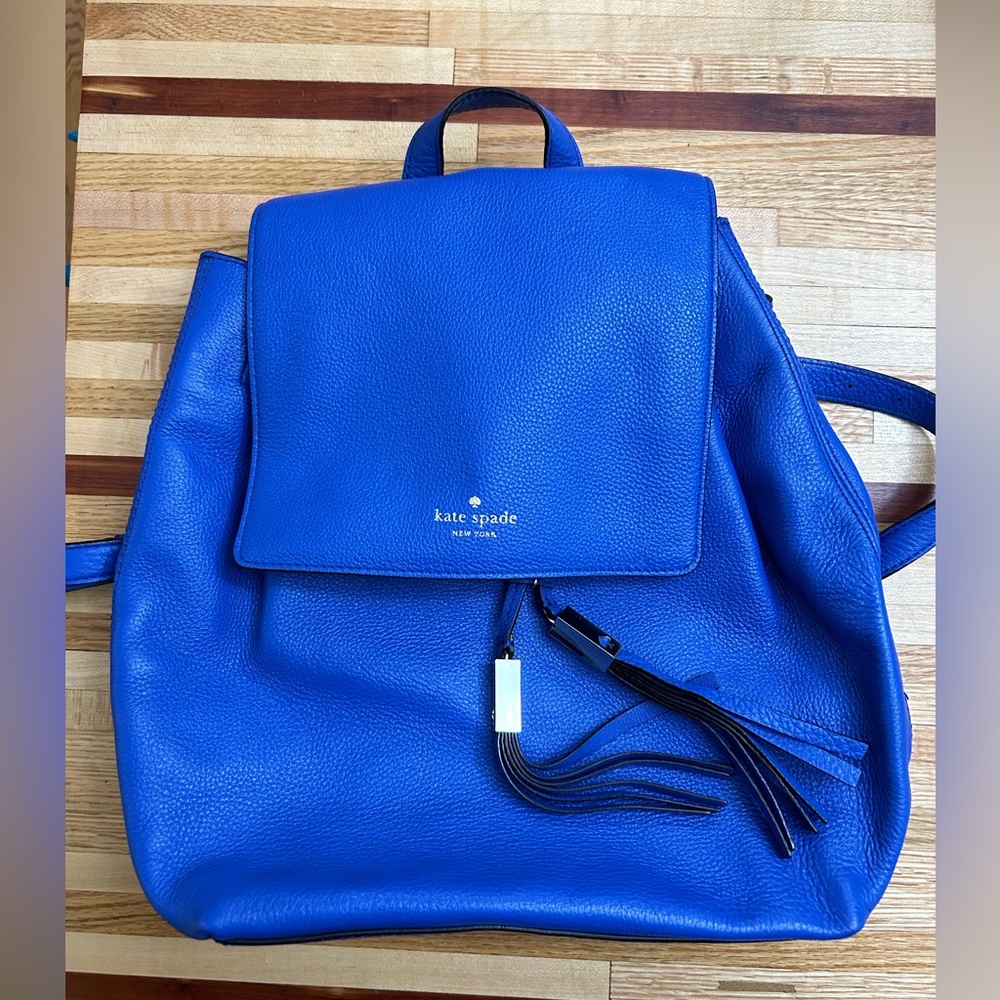 Kate Spade Backpack Royal Blue Medium/Large